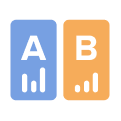 a/b test symbols
